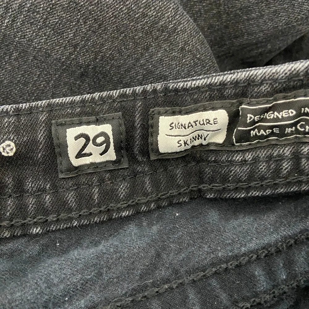 Miss Me‎ Signature Skinny Black Denim Jeans Embellished Womens 29